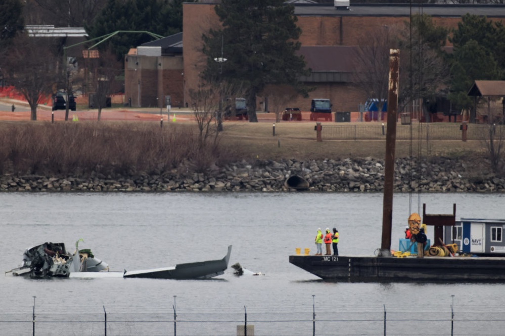 WATCH: Officials hold briefing on wreckage removal and recovery efforts after D.C. plane collision