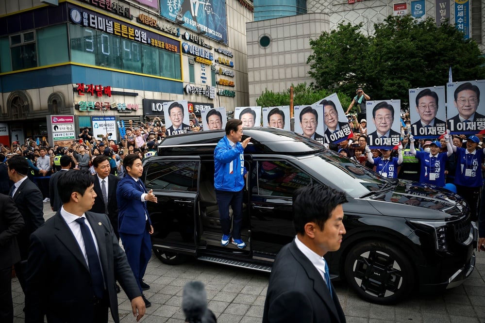 Lee Jae-myung becomes South Korea's president amid political division.