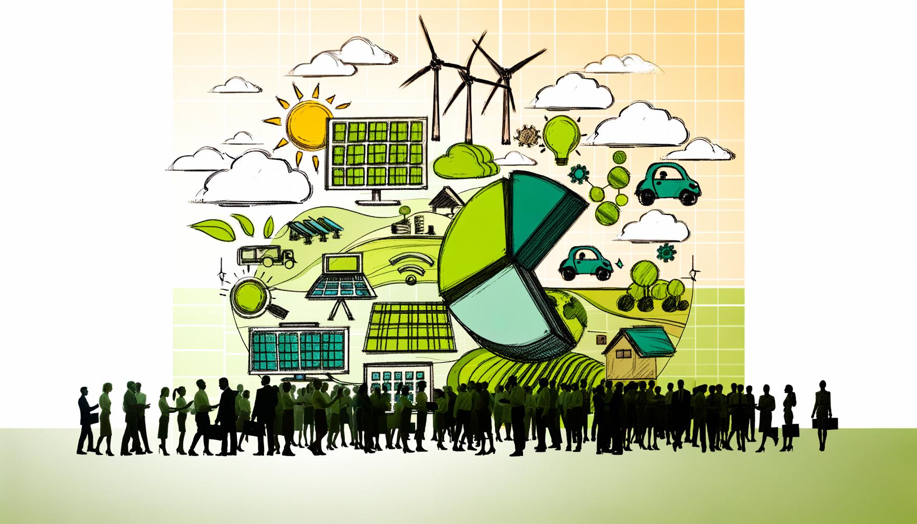 Green tech developing globally and impacting multiple sectors