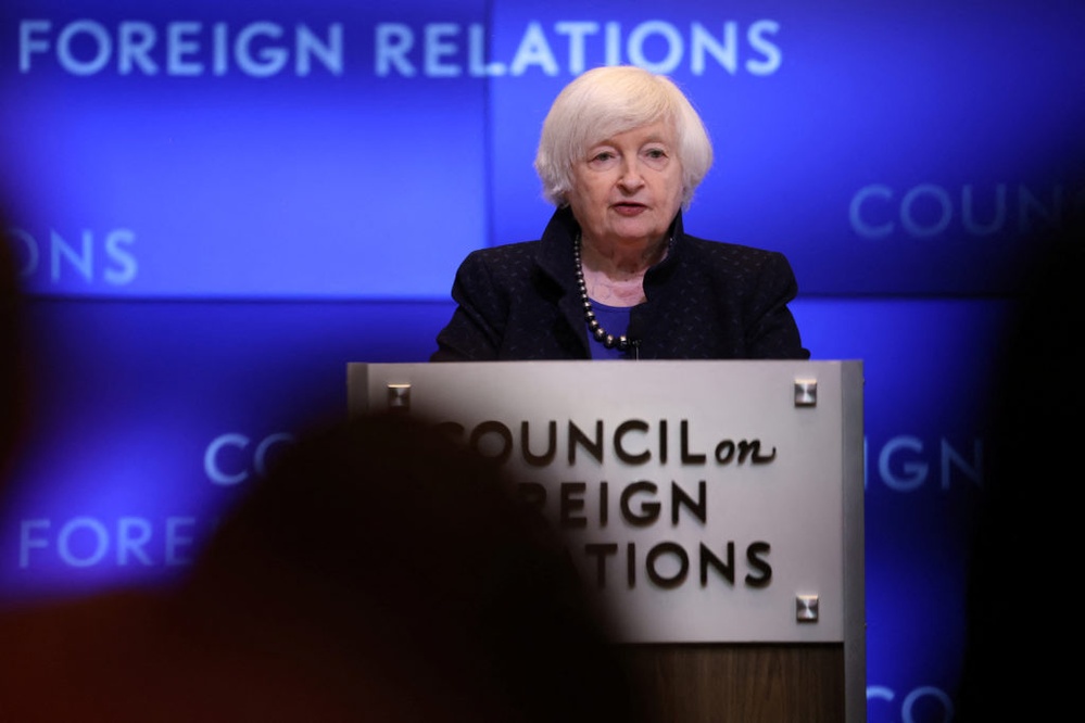 Isolationism 'made America and the world worse off' Yellen tells global finance leaders