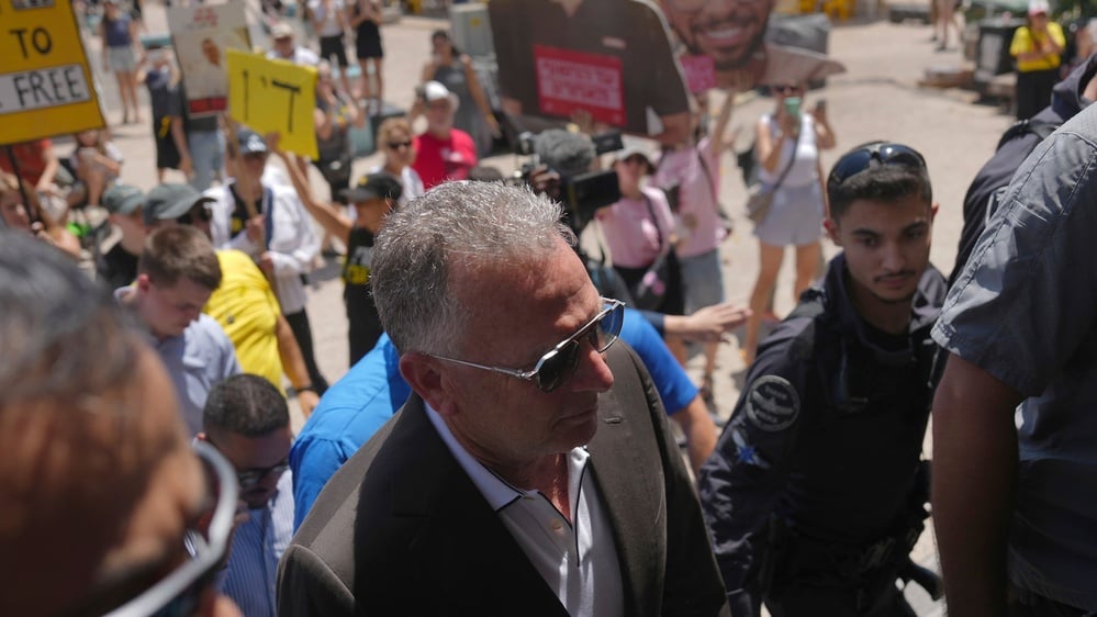 U.S. envoy meets families of Israeli hostages in Gaza