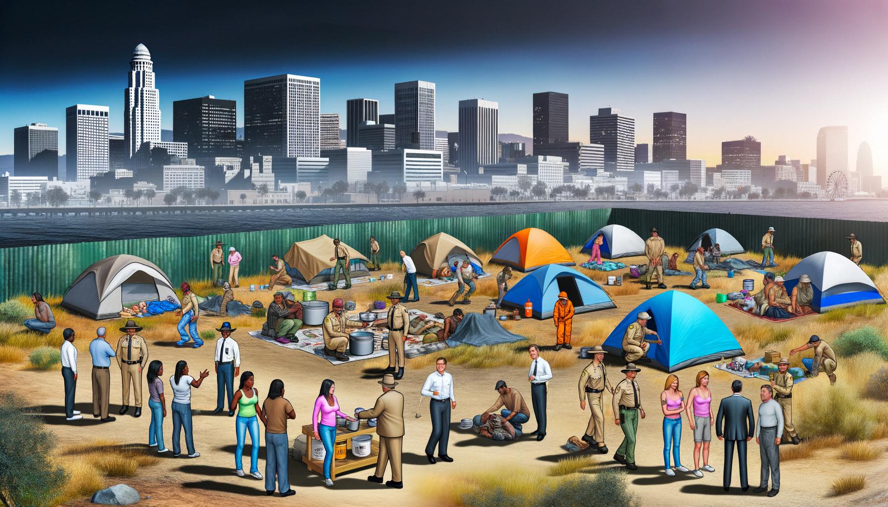 California aims to dismantle homeless encampments statewide