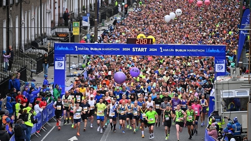 Ethiopia's Abay Alemu Lesa won the 45th Dublin Marathon in 2:10:29 amid Storm Boelo disruption, as a record field ran and a 600-marathon cancer patient was honoured