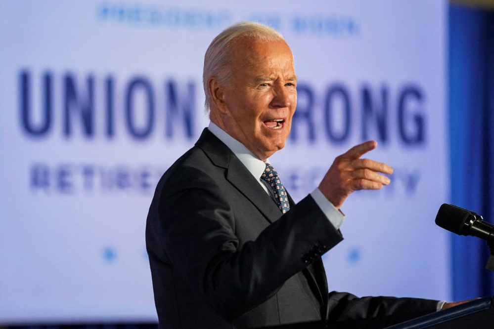 WATCH: Biden delivers remarks in Philadelphia on protecting union workers' pensions