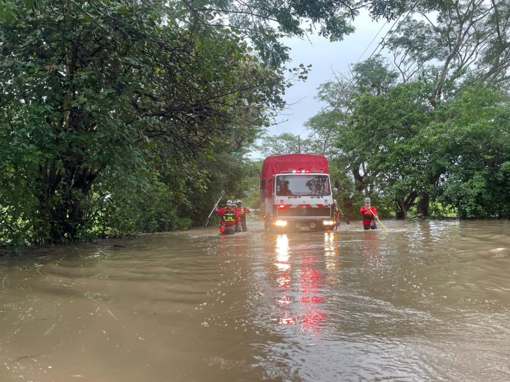 Tropical Storm Sara brings heavy rain as it moves along Honduran coast