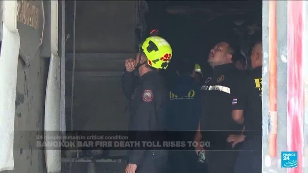 Bangkok bar fire killed 27–30; smoke and exit/safety failures are under investigation
