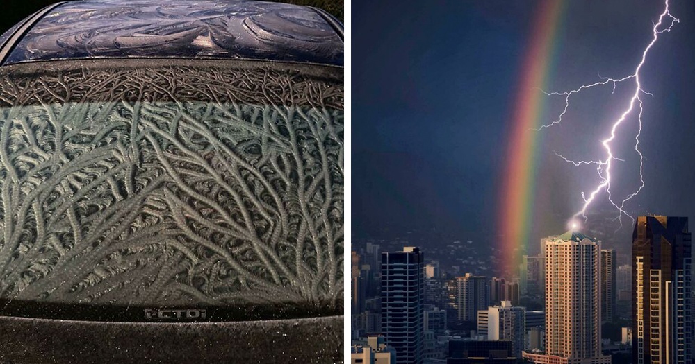 Turns Out There's A Dedicated Community For Sharing Pics Of Extraordinary Weather Conditions And Phenomena, And Here Are 50 Of The Best Ones
