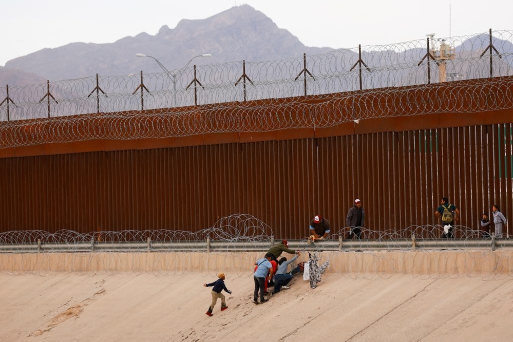 Biden restricts asylum claims amidst high illegal border crossings.