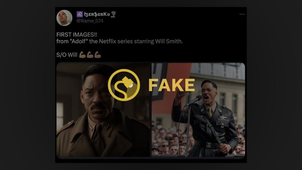 Is Will Smith Playing Hitler in a New Netflix Series?