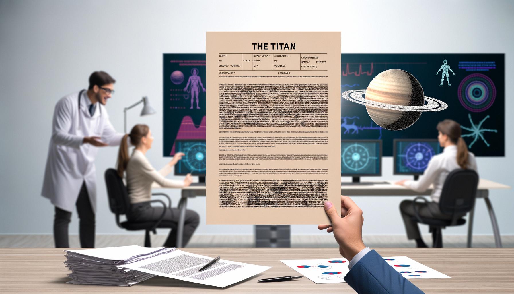 The Titan communication transcript is confirmed fake Balanced News