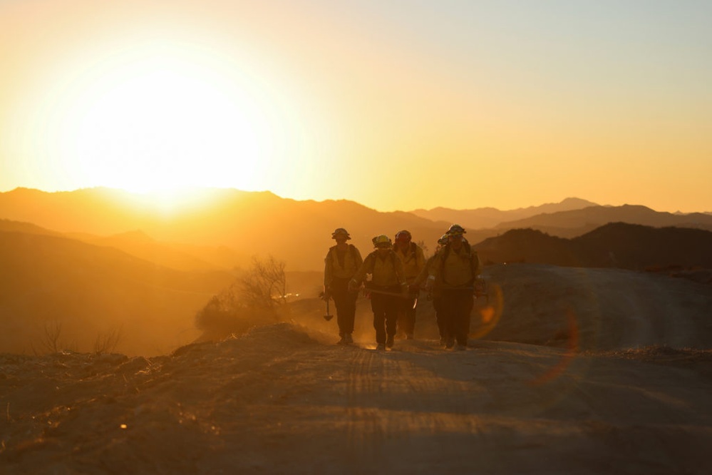 Poet Amanda Gorman pens tribute to crews battling the Los Angeles wildfires