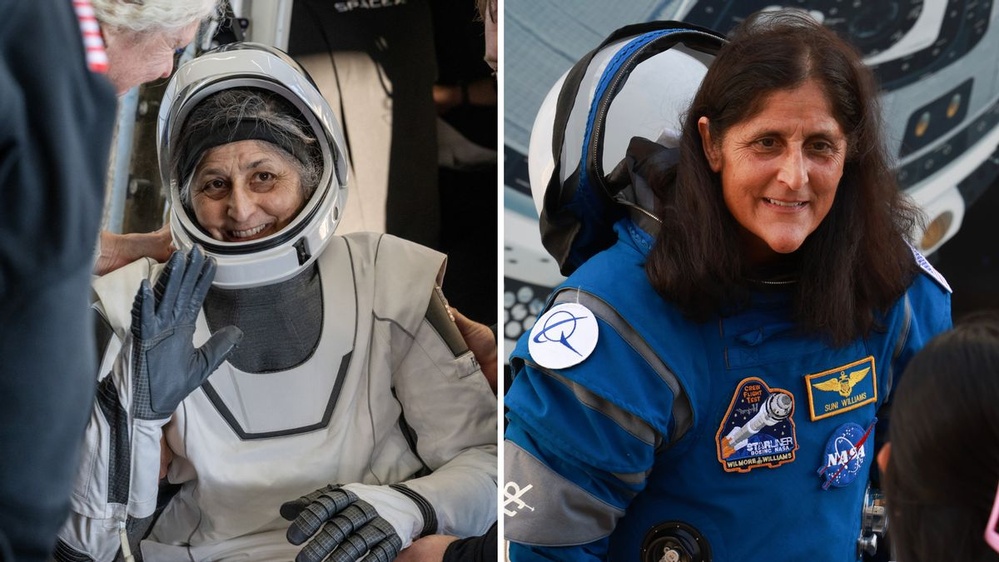 Photos don't show NASA astronaut returned to Earth with dark hair despite it being gray in space