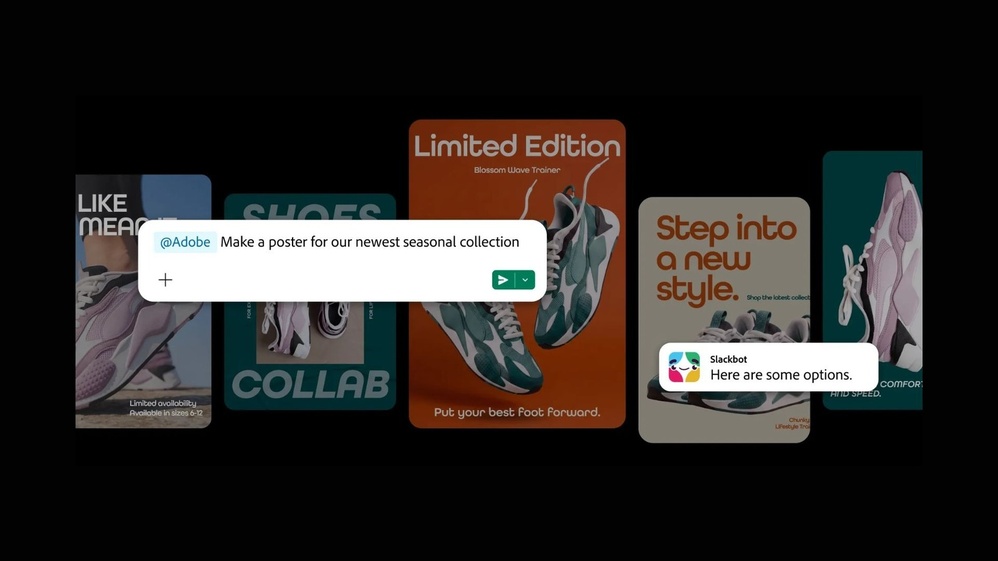 Adobe brings 70+ tools from Photoshop, Illustrator and more to Slack