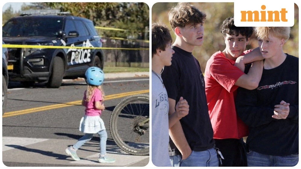 16-year-old kills three children and a teacher at Bend, Oregon's Silver Rail Elementary before an armed community member shoots him dead