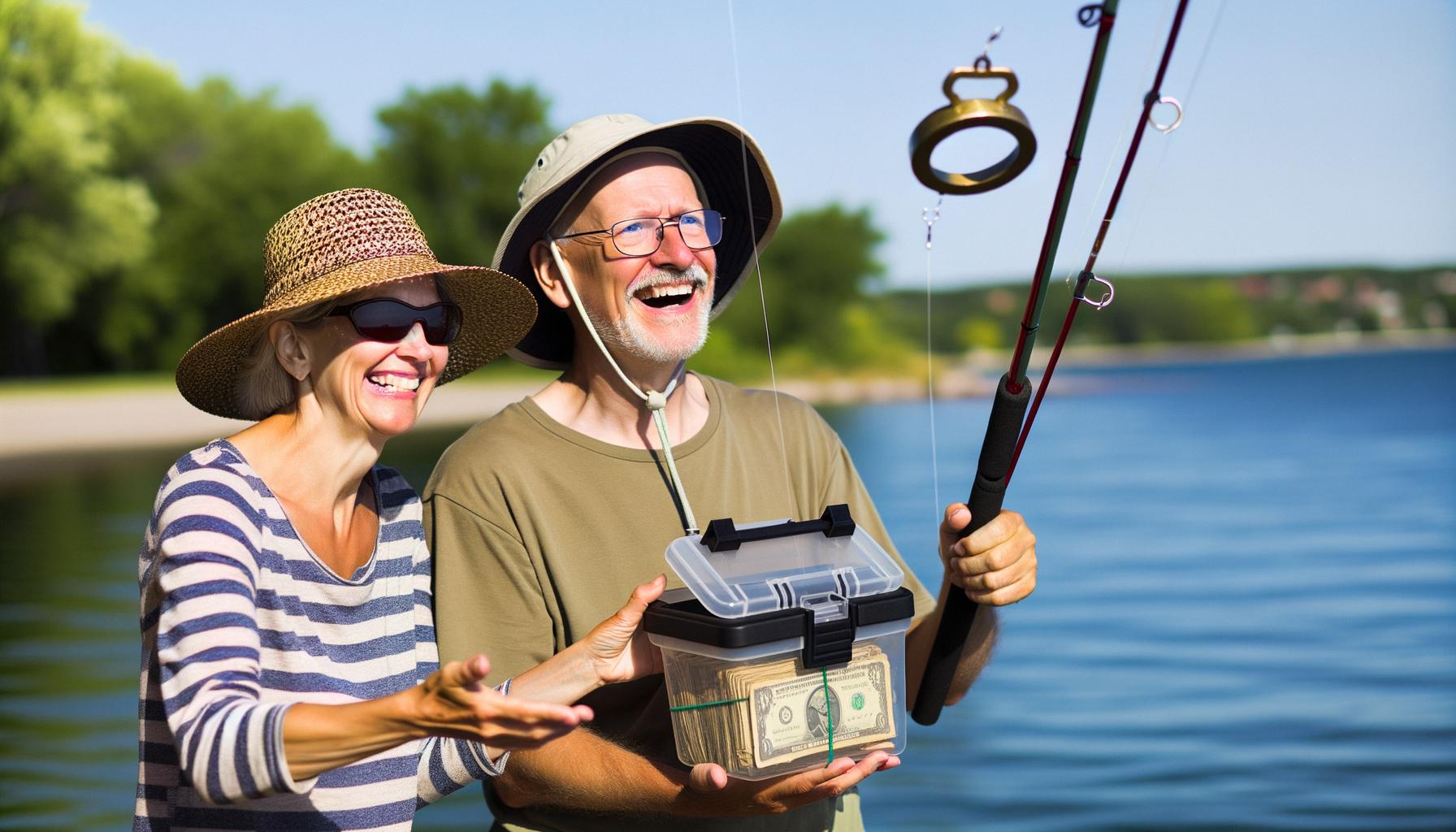 Couple finds $100,000 while magnet fishing in Queens park.
