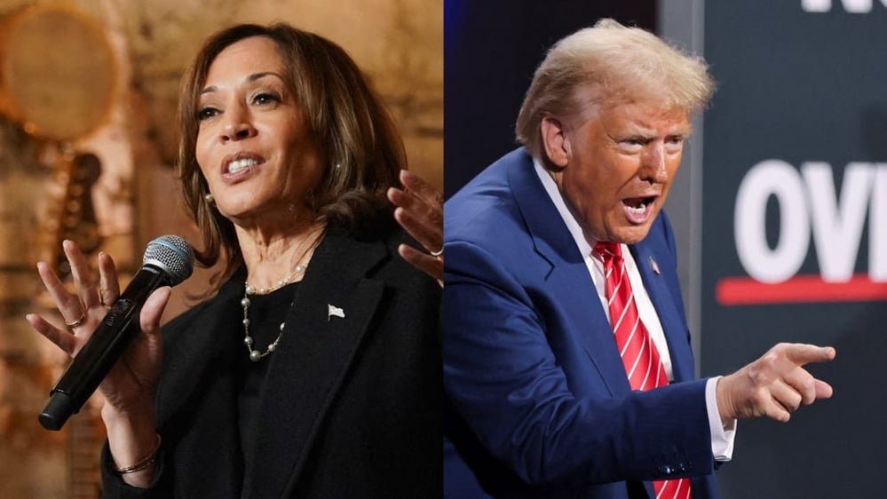 Trump digs in on controversial comments as Harris courts disenchanted Republicans