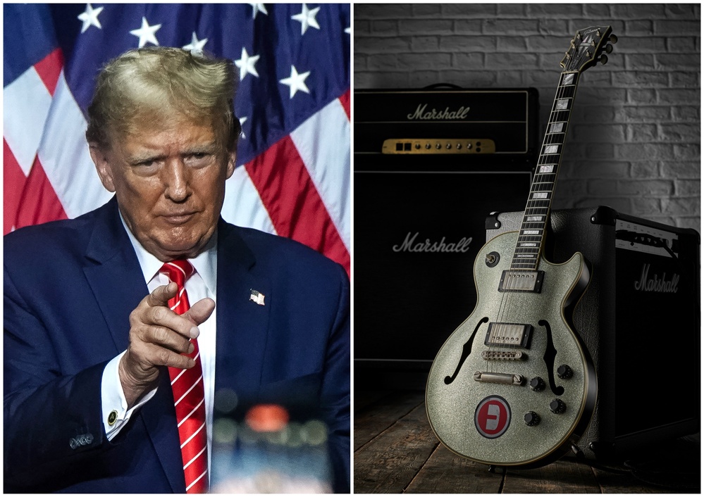 Gibson Sends Cease-and-Desist to Company Behind Trump-Endorsed Guitars