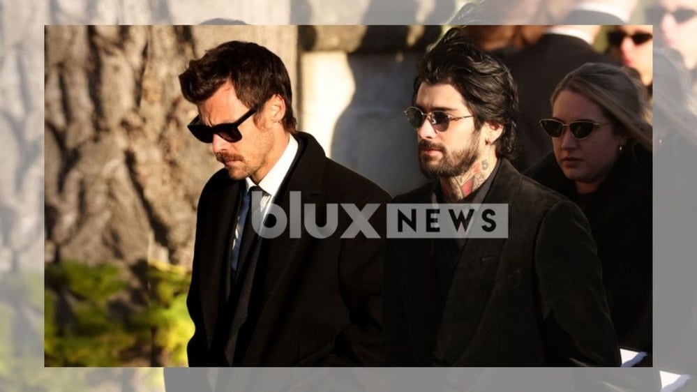 Fake Photo Purports To Show Harry Styles and Zayn Malik Together at Liam Payne's Funeral