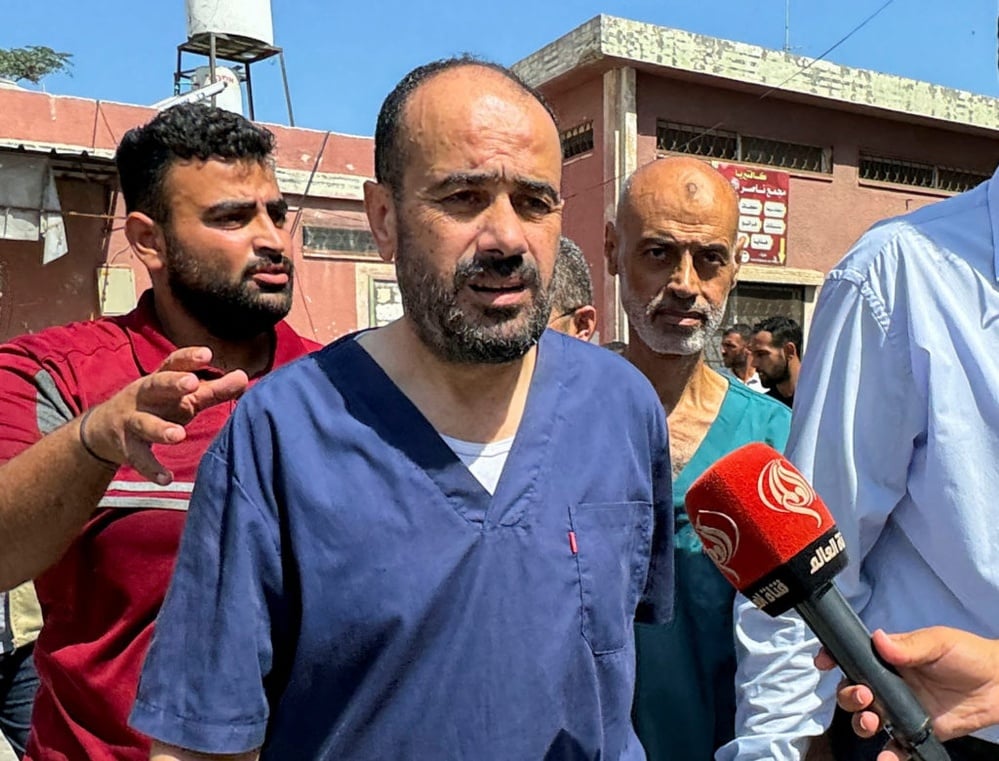 Israel released Gaza's al-Shifa hospital director accused of aiding Hamas.