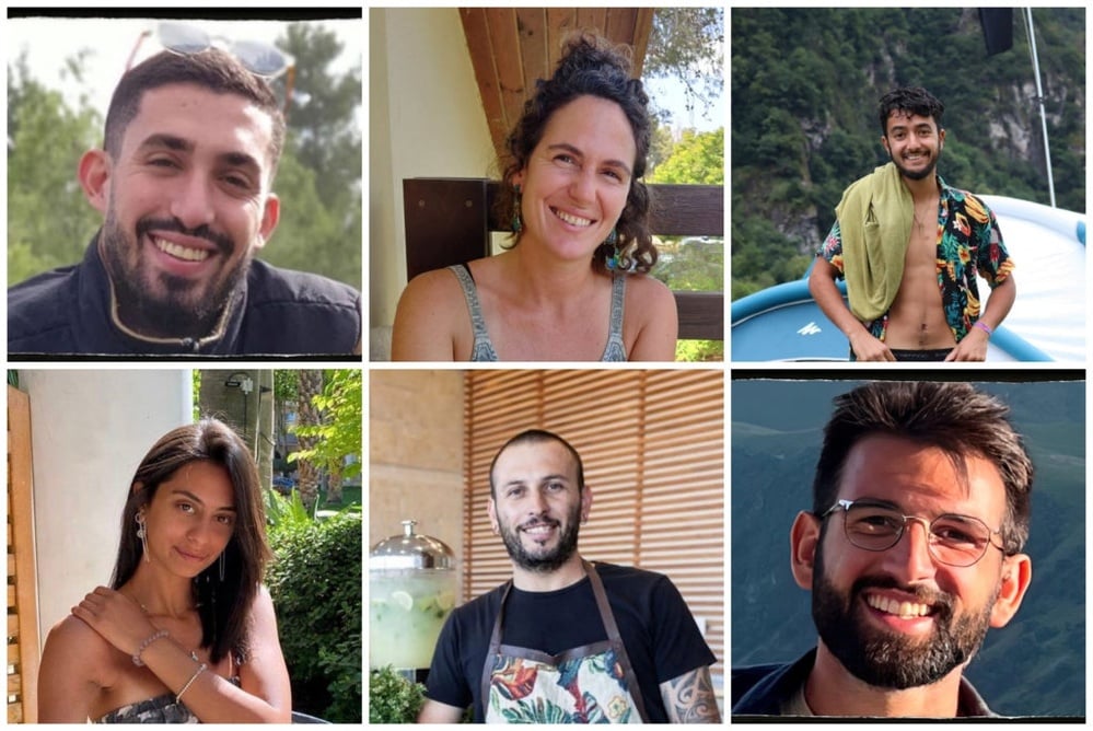 Who were the 6 hostages held by Hamas whose bodies the Israeli military recovered from Gaza?