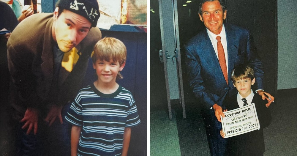 This Guy Has Been Taking Photos With Celebrities Since Childhood (28 New Pics)