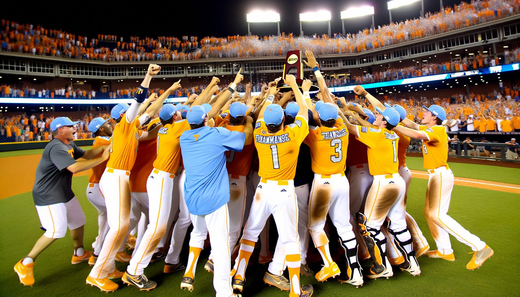 Tennessee Volunteers win their first College World Series title.