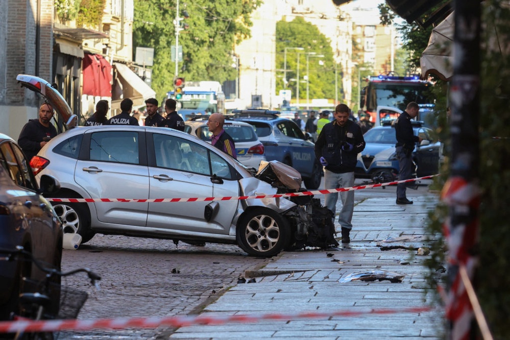 Modena car-ramming injures eight; motive under investigation; no fatalities (initially reported)