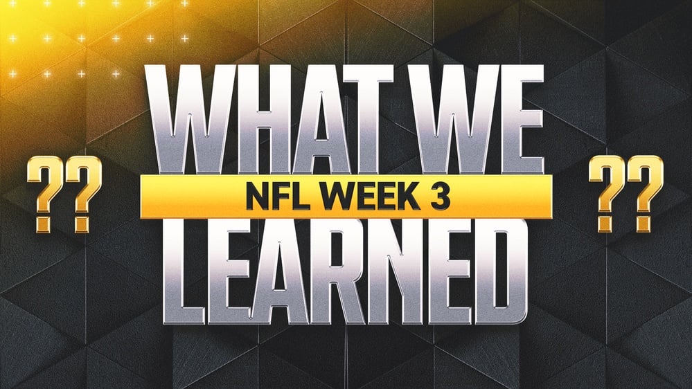 NFL Week 3: Cowboys aren't contenders; what we learned from Sunday games