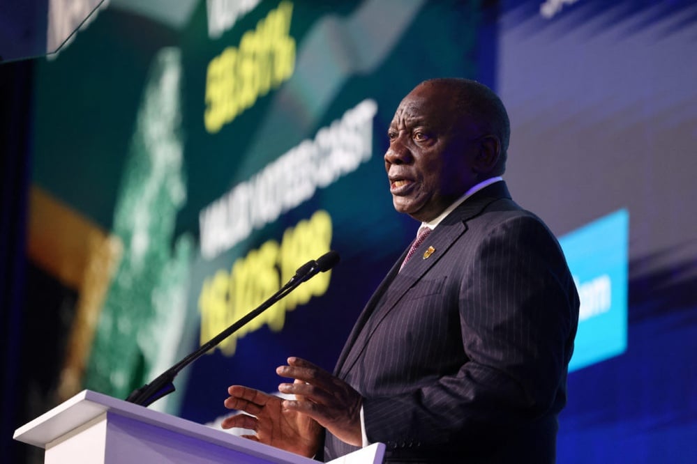 South Africa's ANC lost majority, coalition talks started, and Ramaphosa remains controversial.