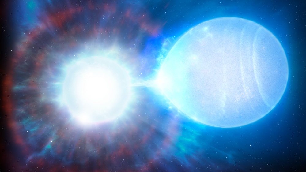 Rare quadruple supernova on our 'cosmic doorstep' will shine brighter than the moon when it blows up in 23 billion years