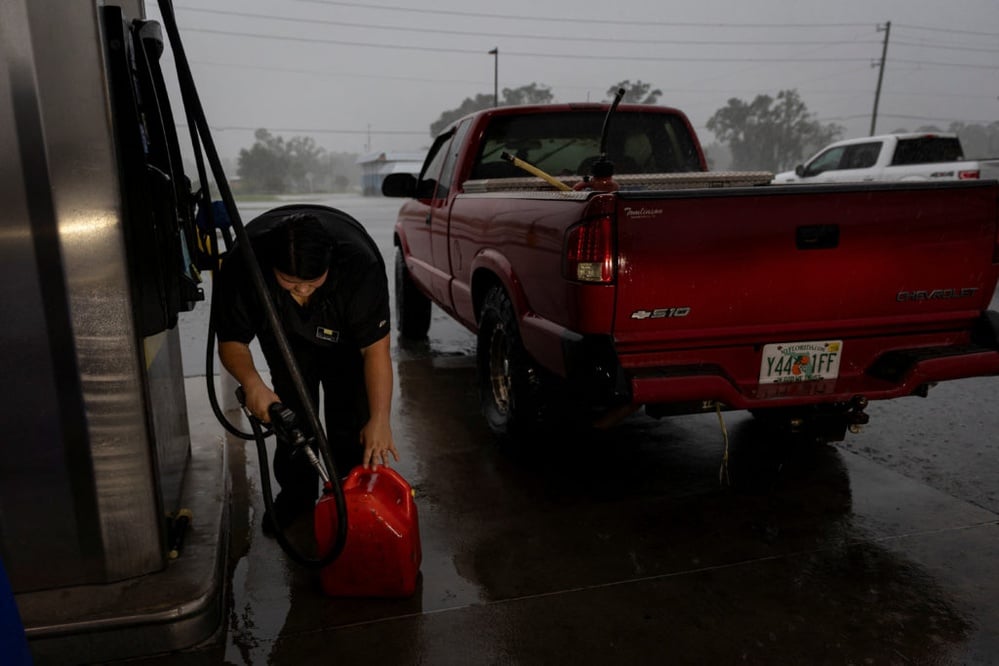 Hurricane Helene is upgraded to Category 2 as it moves toward Florida