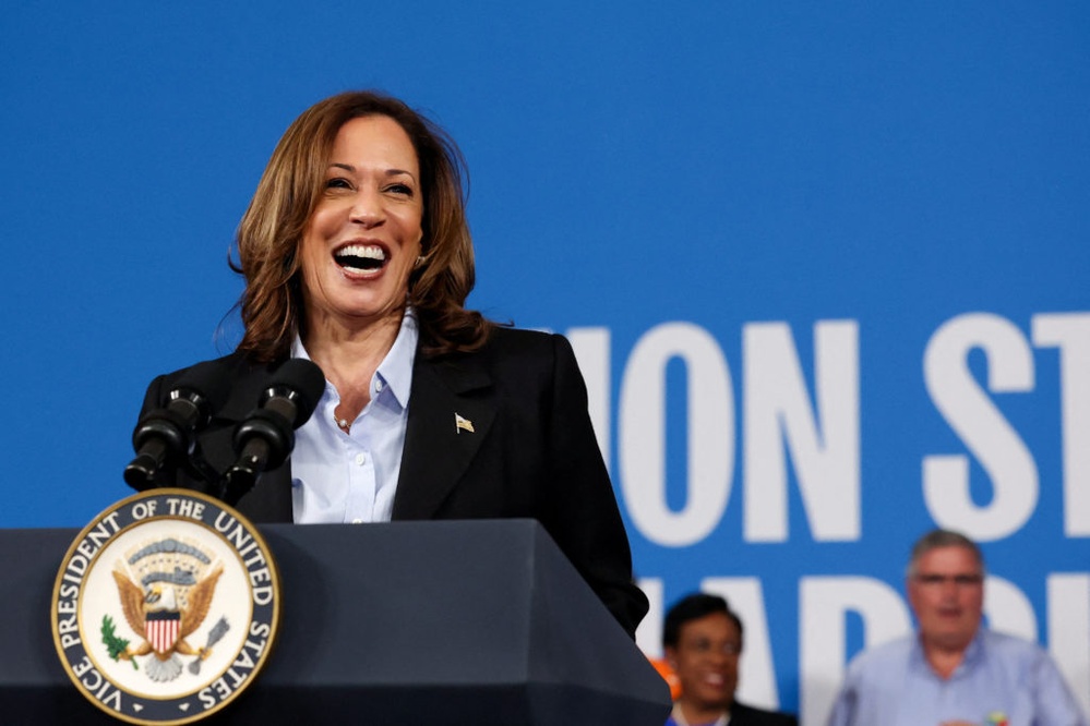 WATCH: Harris speaks with union members at Labor Day campaign event in Detroit