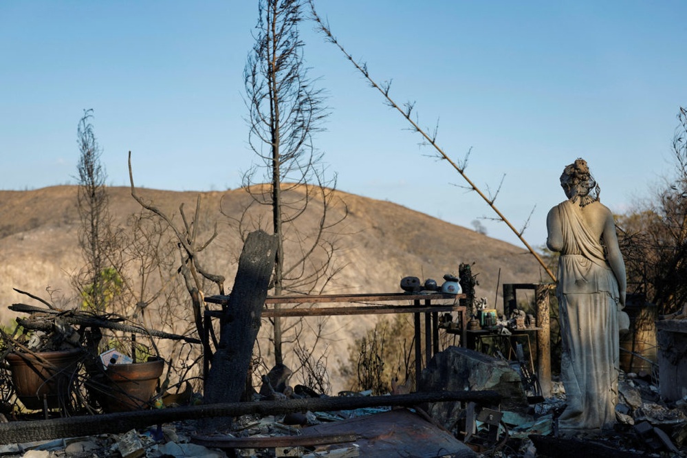 Climate change made conditions that fed California wildfires more likely and intense, preliminary study finds