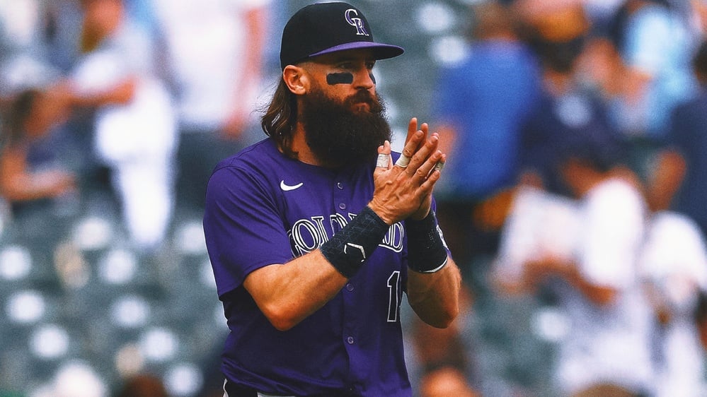 Outfielder Charlie Blackmon retiring after spending 14 seasons with Rockies