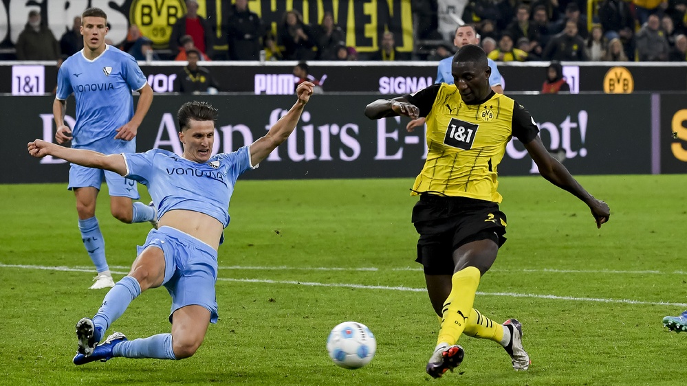 Guirassy scores twice in Dortmund's 4-2 comeback win over Bochum