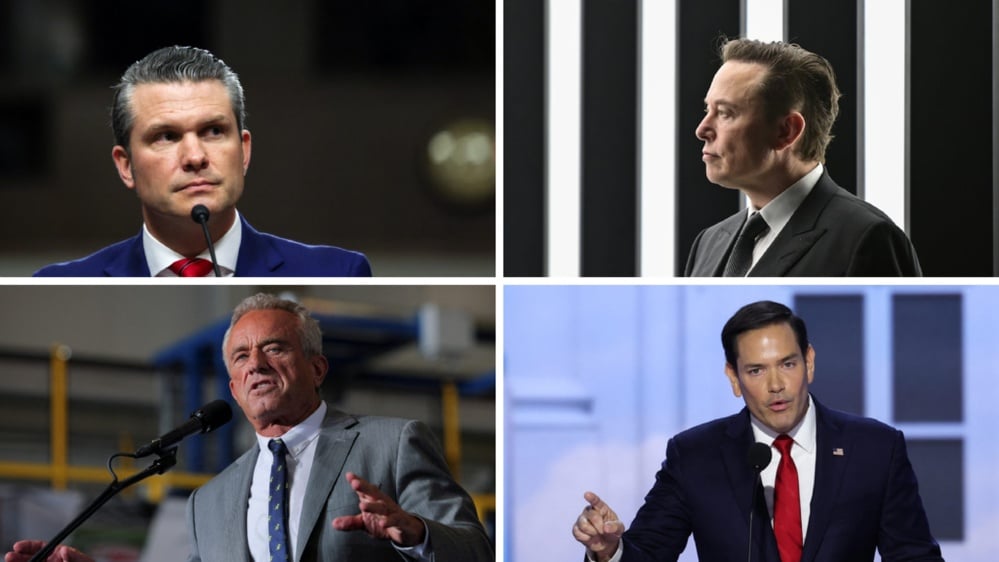 What Americans think about Hegseth, Rubio, Musk and RFK Jr.