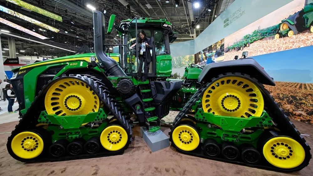 Farming tech is on display CES: How John Deere and others are embracing sustainability