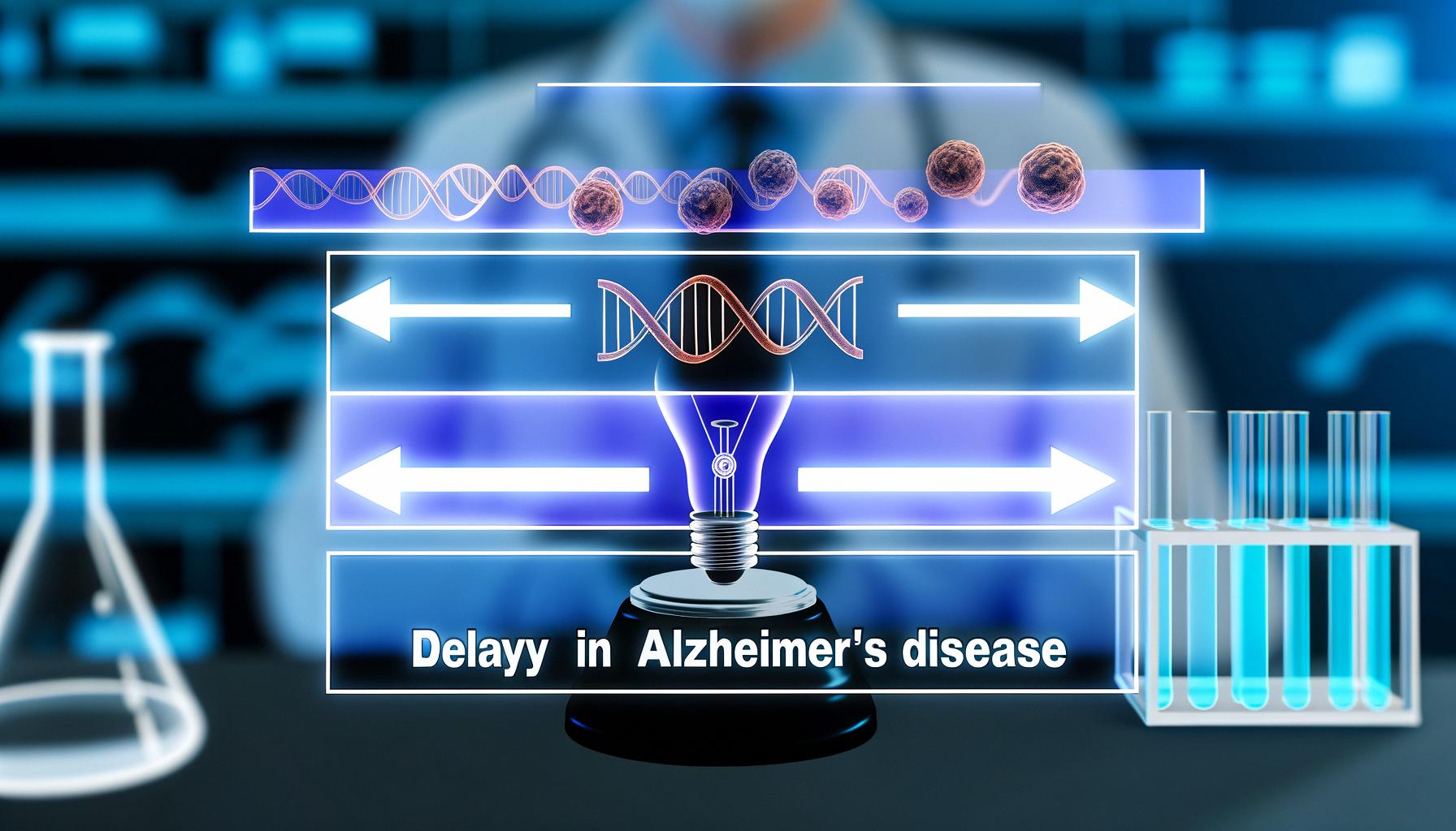 Genetic and AI advances show promise in delaying and predicting Alzheimer's onset.
