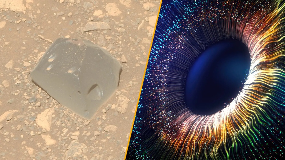 Science news this week: A 'skull' on Mars and the discovery of a brand-new color