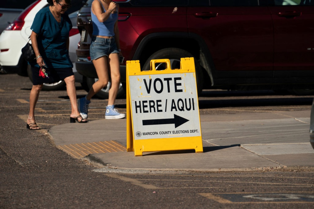 Voter dynamics in battleground states are crucial for the election outcome.