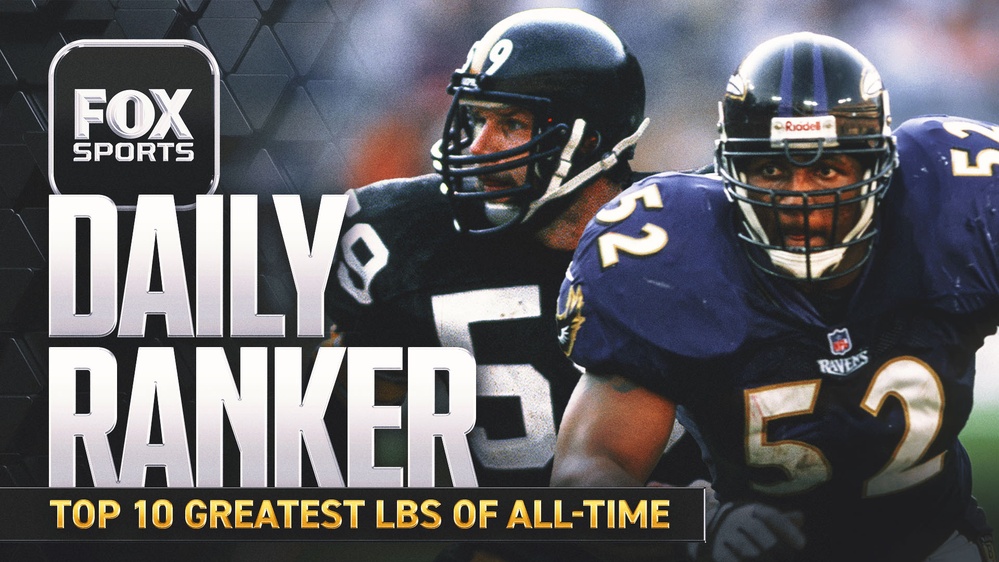 Who are the 10 greatest linebackers in NFL history?