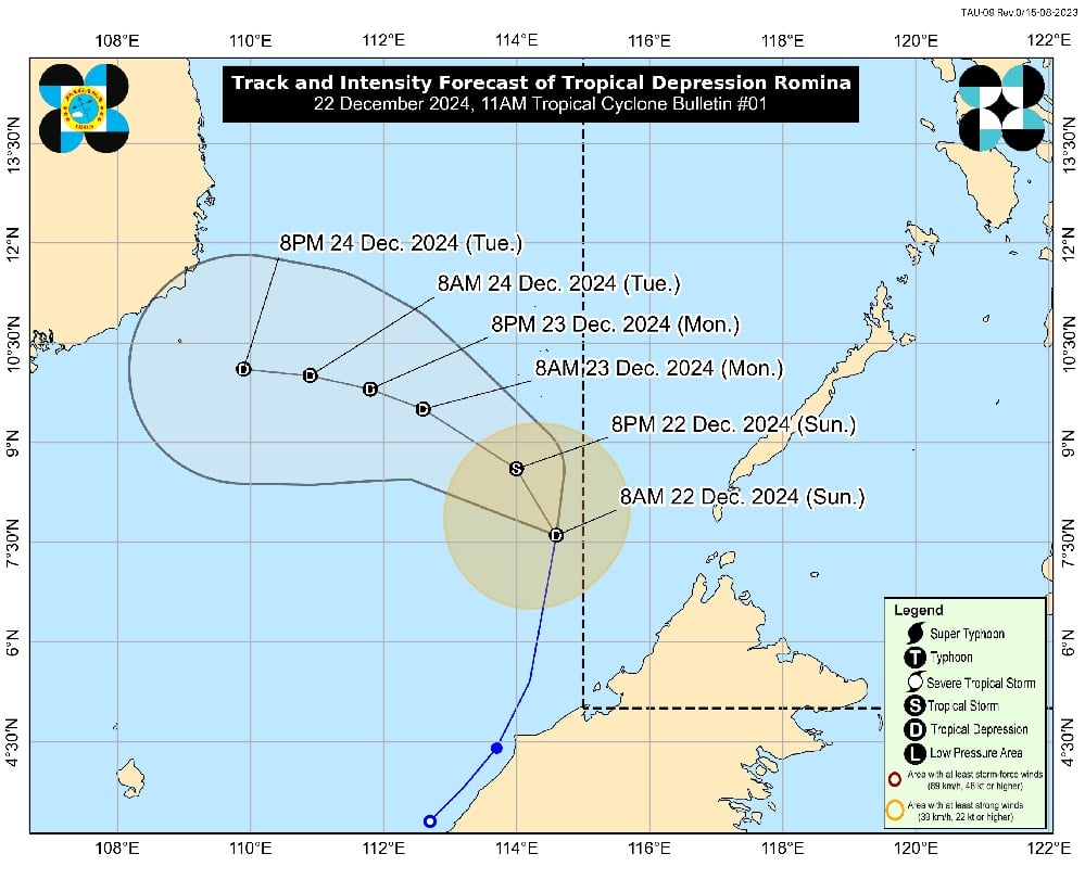 In rare move, PAGASA gives local name to tropical cyclone still outside PAR