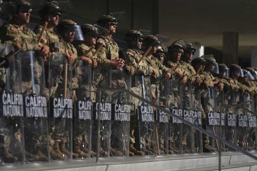 Trump deploys Marines to LA amid ICE protest tensions