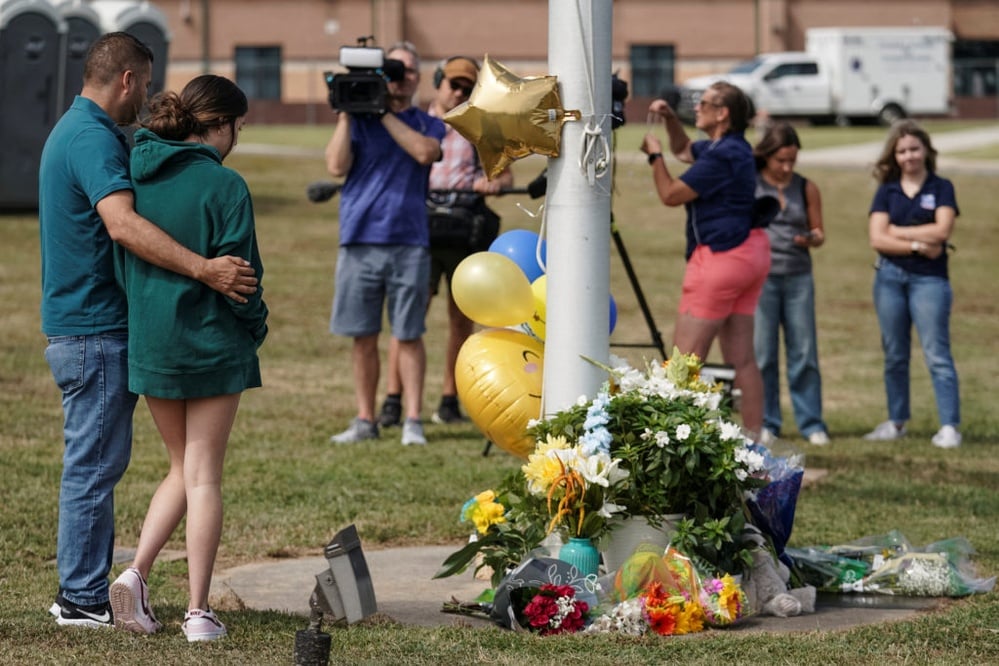 The father of the shooter faces significant criminal charges.