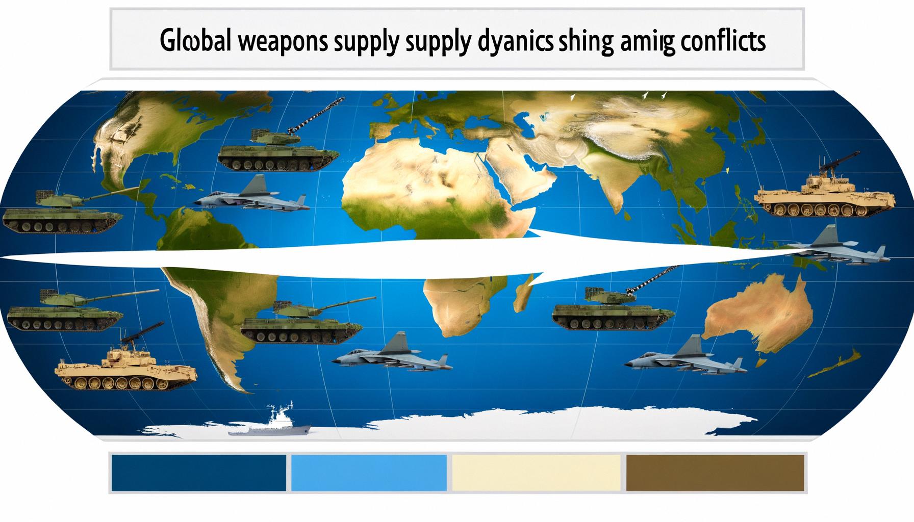 Global weapons supply dynamics shift amid conflicts