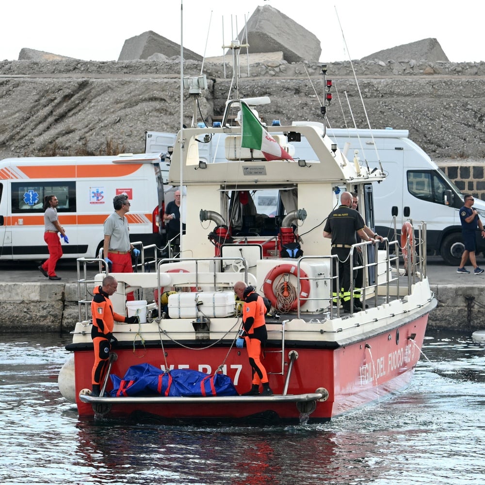 One dead, six missing after yacht capsizes in severe weather.