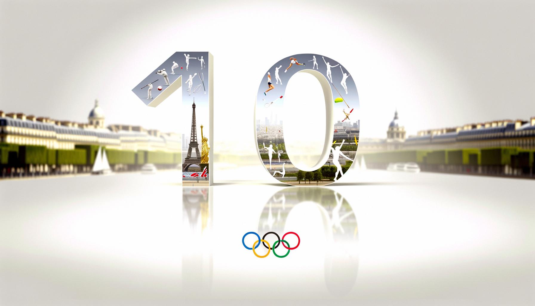 100 days until Paris 2024 Olympics