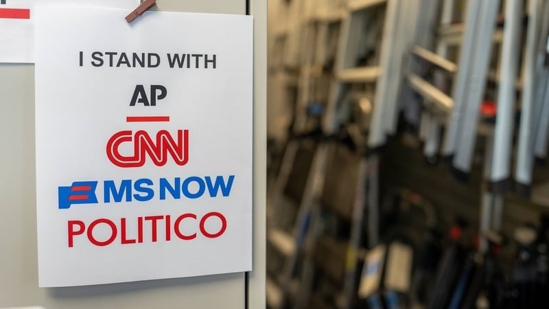 White House bars CNN from Air Force One Tennessee trip, replacing it with pro-Trump Real America's Voice one day after court ruling