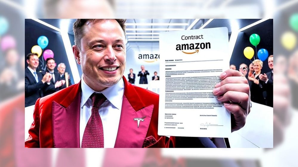 No, Elon Musk Didn't Say 'I Just Officially Bought Amazon'