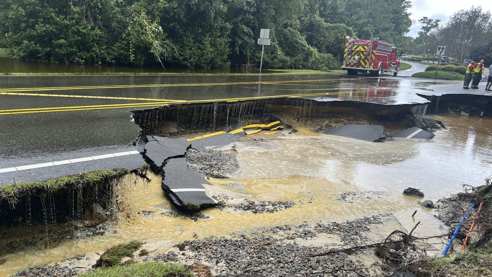 Heavy rain causes another historic flood on North Carolina's coast